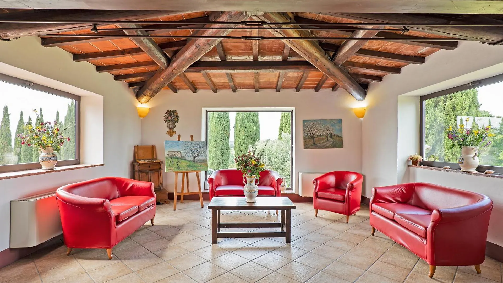 Casalchino-Fattoria La Torre Villa San Gimignano Lantgård